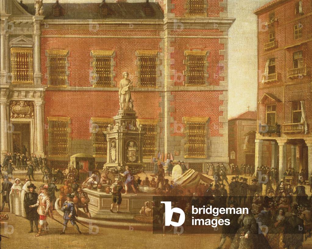 Immagine di Dipinto "131-0635421 Il carcere di Corte", 1670 di Spanish School