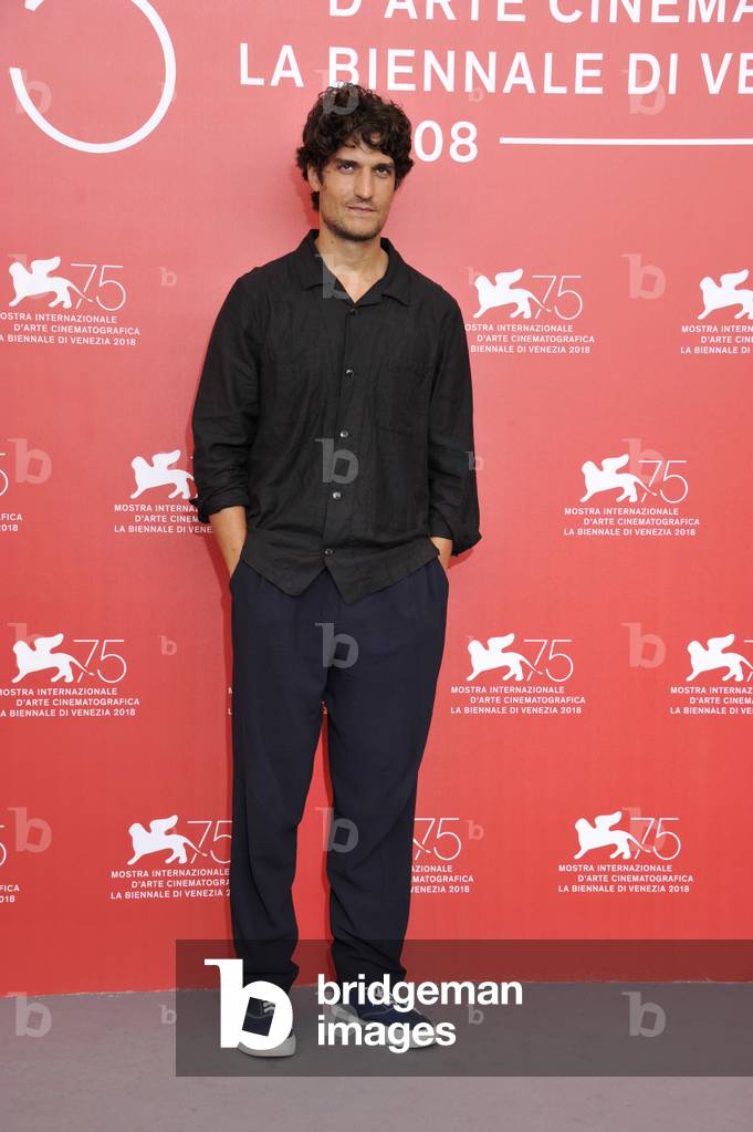 Louis Garrel at the 75th Venice Film Festival (La Mostra) on September 7, 2018