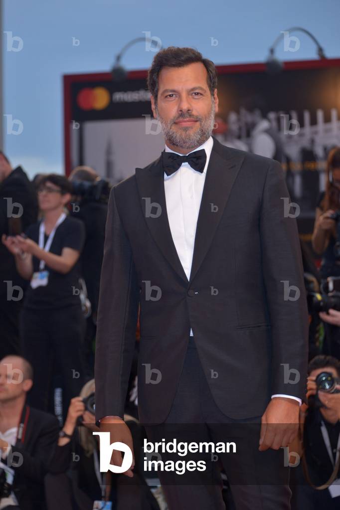 Laurent Lafitte at the 75th Venice Film Festival (La Mostra) on September 7, 2018