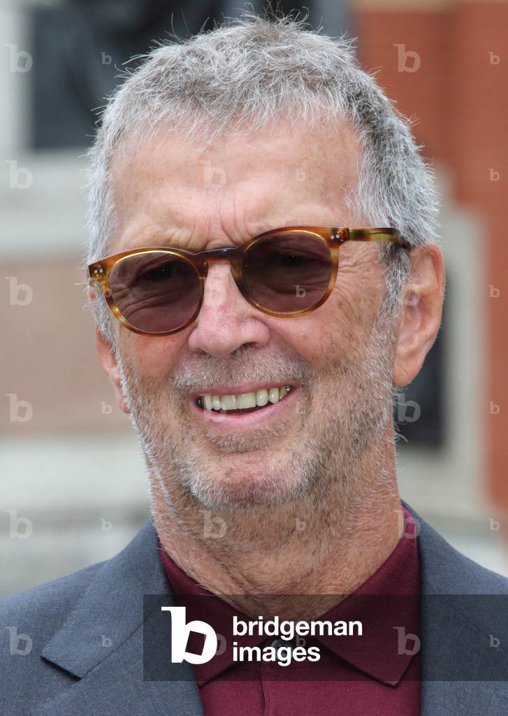 Eric Clapton at the launch of the Walk of Fame of the Royal Albert Hall a London on September 4, 2018