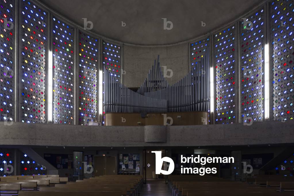 Eglise Saint-Julien, 1954-1959, Caen