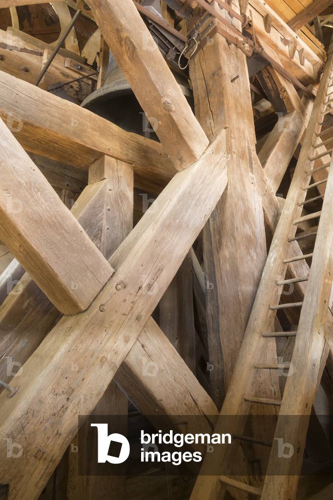 floor of the ringers of the tower of the Mutte. St Stephen's Cathedral in Metz, 12th-15th Century (photo)