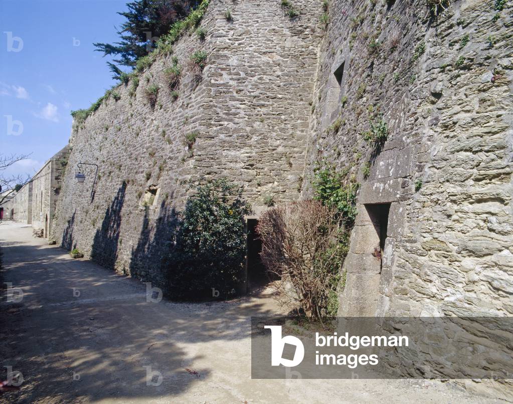 La Citadelle de Belle Ile en mer (Belle-Ile-en-Mer), Morbihan, Brittany, France. Architecture by Sebastien Le Prestre, Marquis de Vauban (1633-1707), 1683-1689.