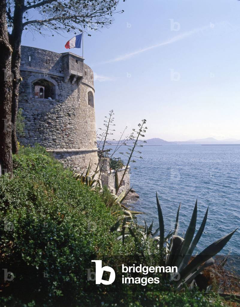 Pointe du Mourillon, Fort Saint Louis, in Toulon in the Var. Construction 18th century, plans by Sebastien Le Prestre de Vauban (1633-1707).