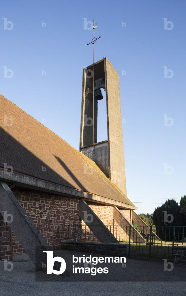 Saint Pierre Church, 1957, Fontaine-Le-Pin