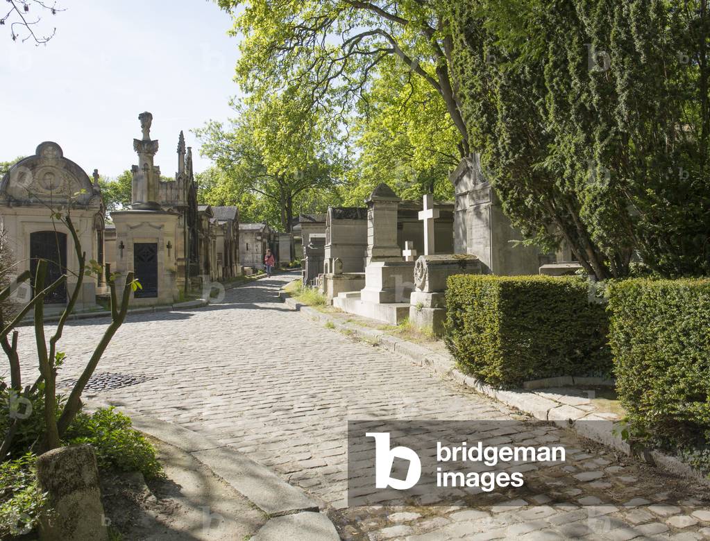 Pere Lachaise Cemetery, Paris, 2016 (photograph)