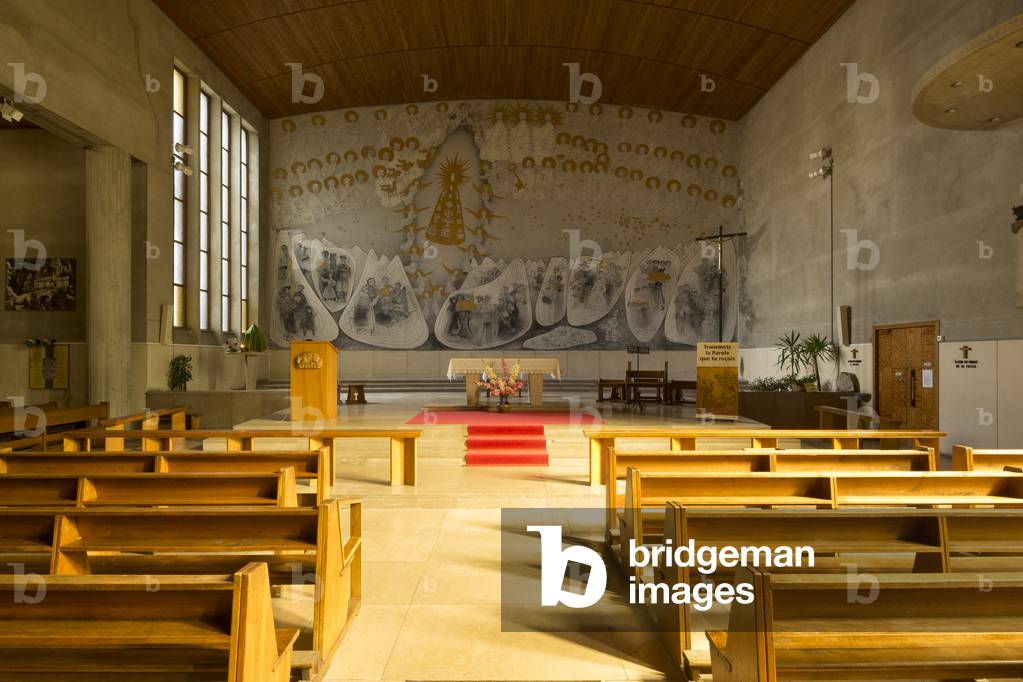 Church of Our Lady of the Assumption, 1951-1954, Modane