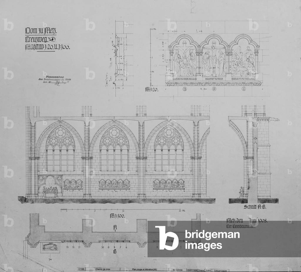 St Stephen's Cathedral in Metz, 12th-15th Century (photo)