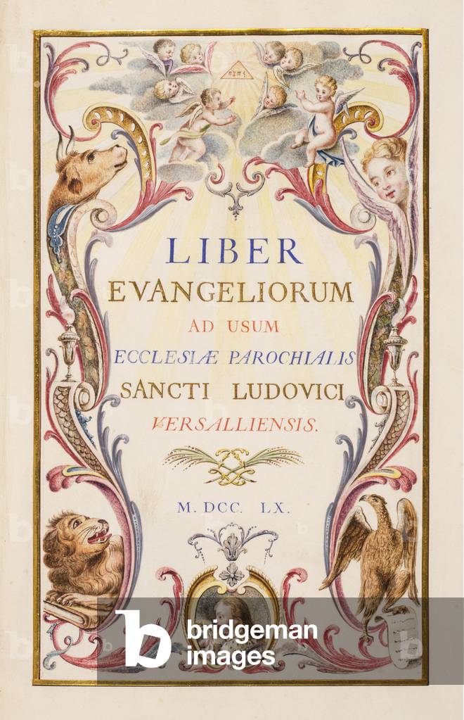 Evangelistary, 1760 (painted and gilded vellum)