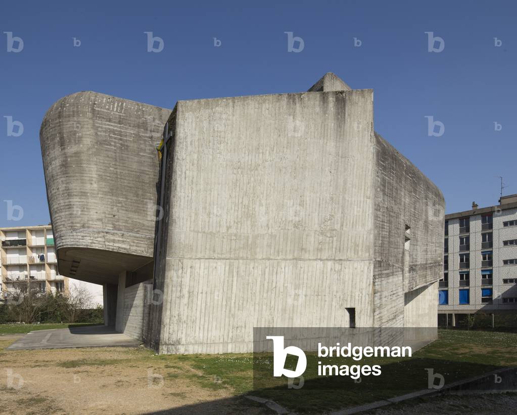 St. Bernadette Church of Banlay, 1965-1966, Nevers