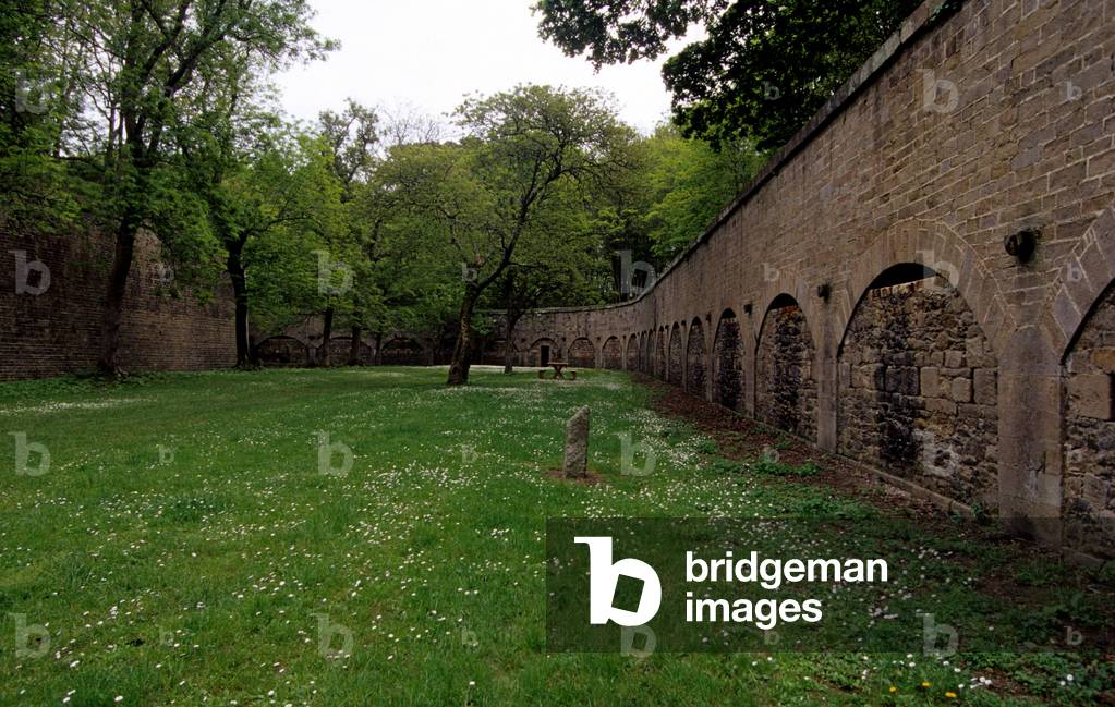 The urban precinct of the citadel of Belle-Ile-en-Mer (Belle ile en Mer or Belle-Ile), Morbihan, Brittany, France. Architecture 1683-1689