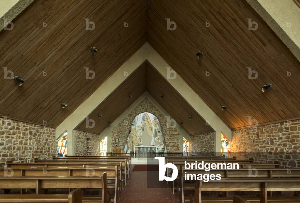 Saint Pierre Church, 1957, Fontaine-Le-Pin