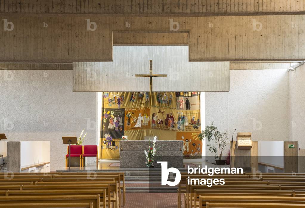 Church of Saint-Jean-Porte Latina, Antony (1967) (photograph)