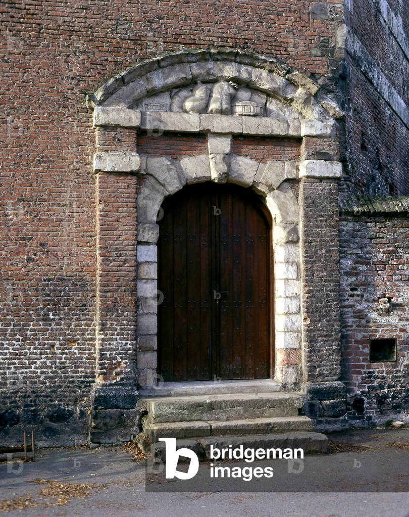 La Porte de la Boulangerie in La Citadelle de Lille (North, Nord Pas de Calais). Construction 1670 by Sebastien Le Prestre de Vauban (1633-1707).