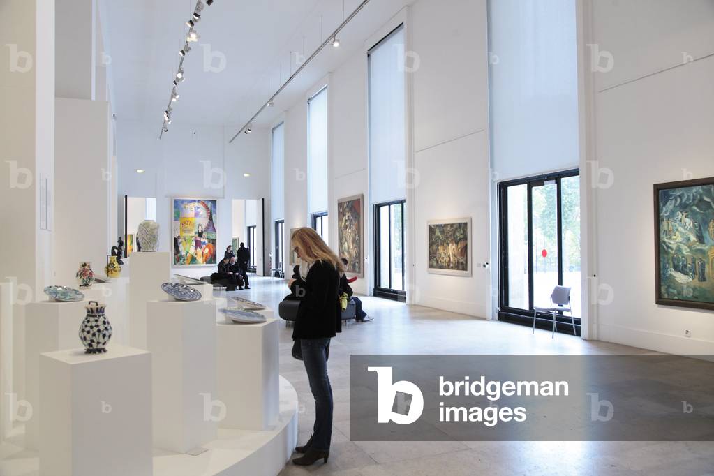 The Musee d'Art Moderne de la Ville de Paris, Avenue du President Wilson, Paris 75016. Architecture by Jean-Claude Dondel, Andre Aubert, Paul Viard and Marcel Dastugue, 1937 Photography 29/10/10