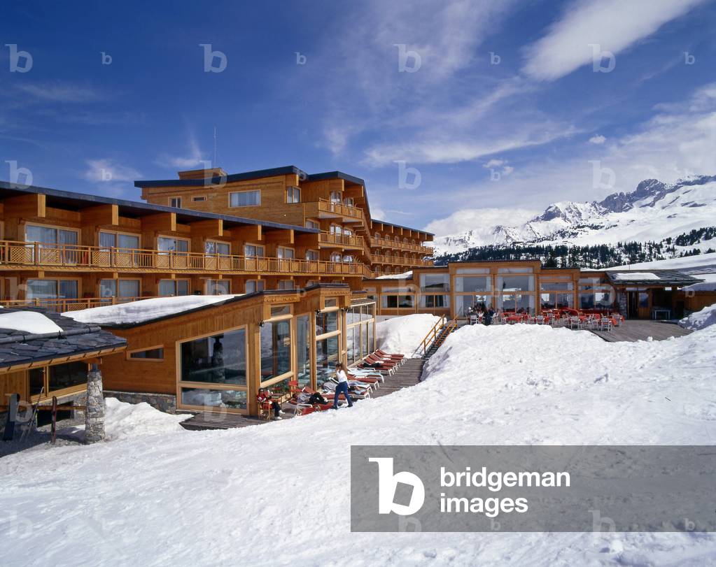 Courchevel in Savoie. Design and design Workshop of Architecture in the Mountains, 1947.