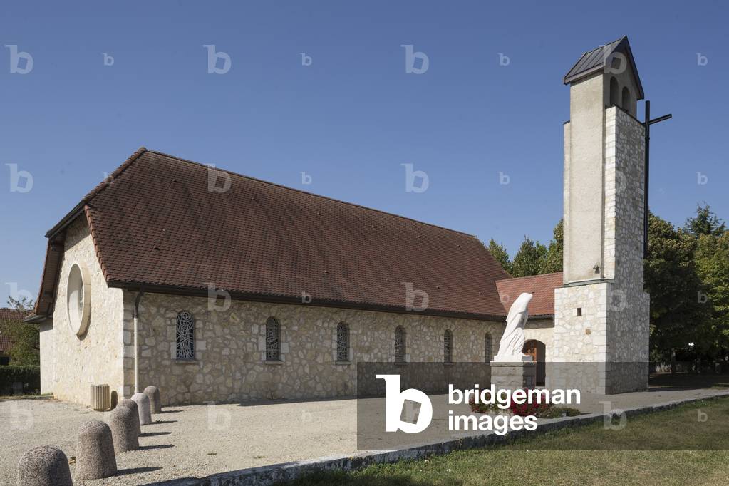 Notre-Dame-de-la-Route-Blanche, Segny, 1952 (photography)