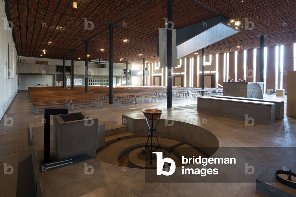 Pierre Chanel Parish Center, Bourg-Saint-Pierre, 1965-1967 (photograph)