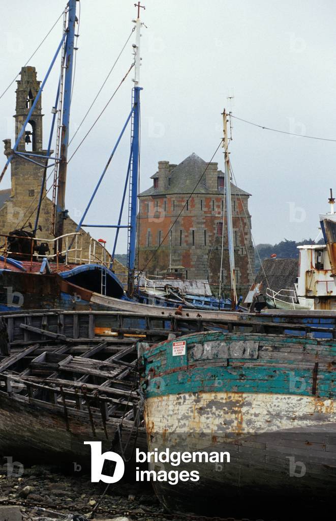 Camaret-sur-Mer (Camaret sur Mer), Finistere, Brittany, France. Architecture by Sebastien Le Prestre, Marquis of Vauban (1633-1707)