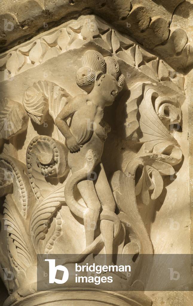 lust and despair 12th century (sculpture)