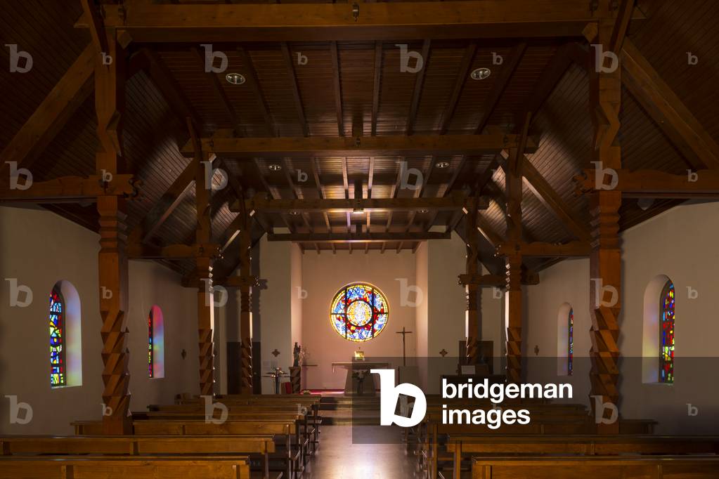 Notre-Dame-de-la-Route-Blanche, Segny, 1952 (photography)
