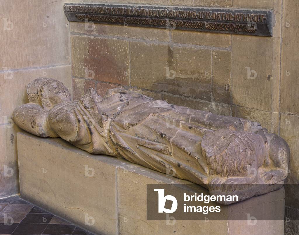 Lying by Thierry Bayer-de-Boppard. St Stephen's Cathedral in Metz, 12th-15th Century (photo)