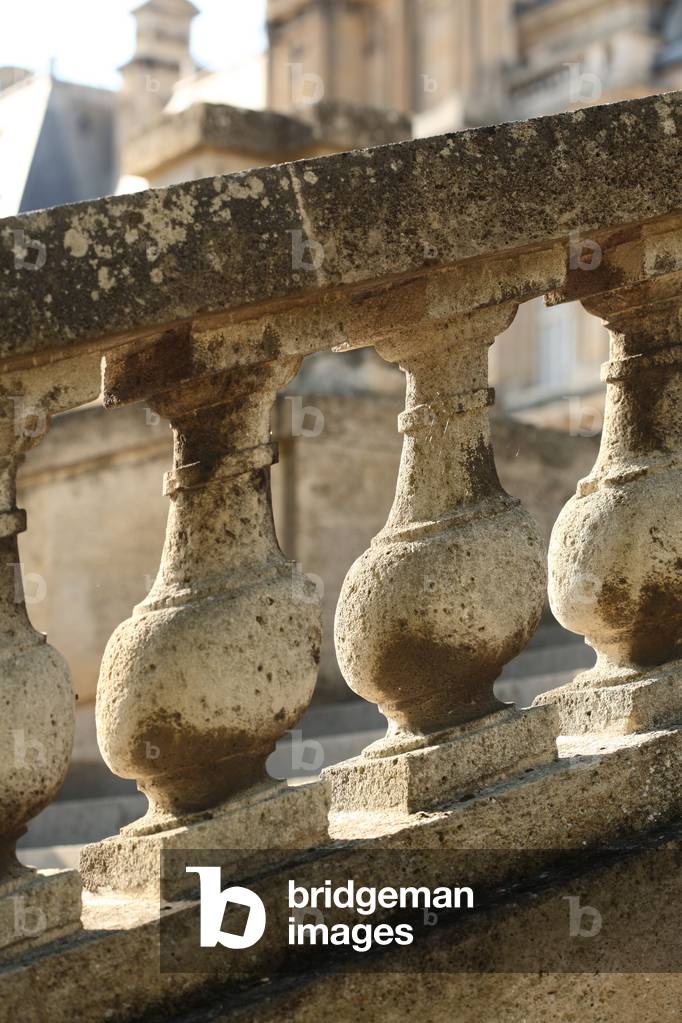 Detail of the Chateau de Maisons Laffitte (Yvelines), architect Francois Mansart (1598-1666), in 1640.