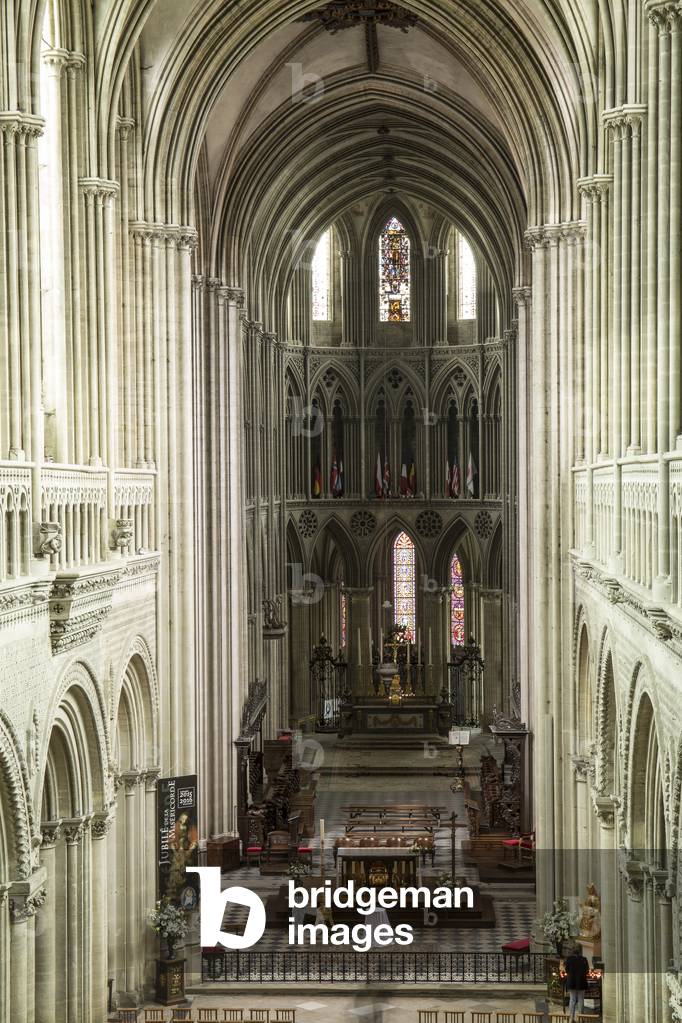 the choir, Cathedral of Our Lady of Bayeux