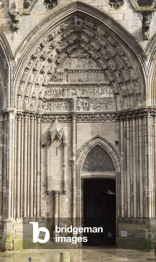 Judgment Porch, Saint Vincent Cathedral in Bayeux