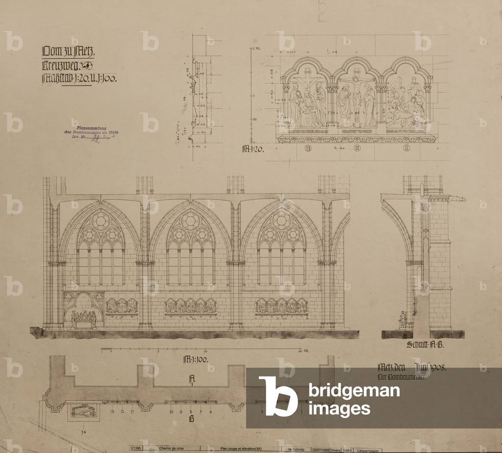 St Stephen's Cathedral in Metz, 12th-15th Century (photo)