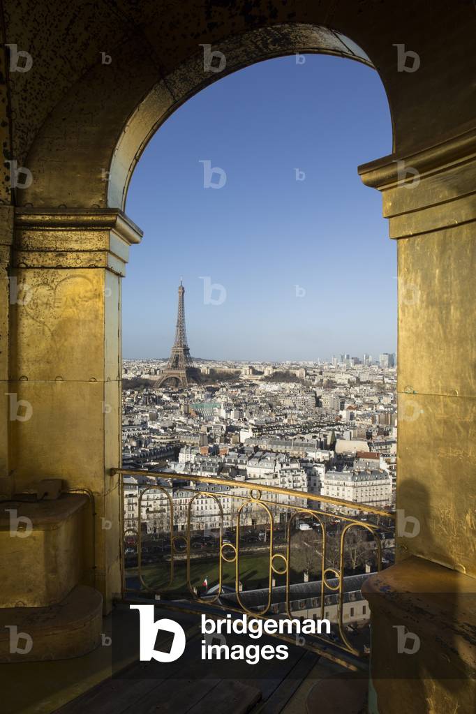 View from the Lantern, Dome des Invalides (1670), Paris (photography)