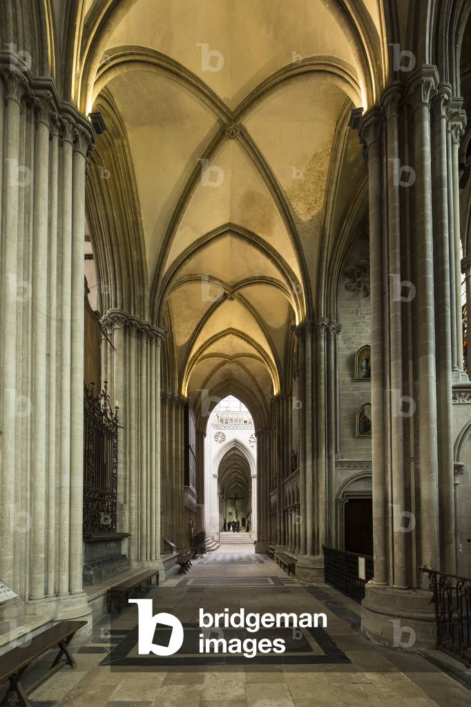 north ambulatory, Saint Vincent Cathedral of Bayeux