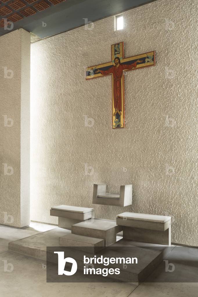 Pierre Chanel Parish Center, Bourg-Saint-Pierre, 1965-1967 (photograph)