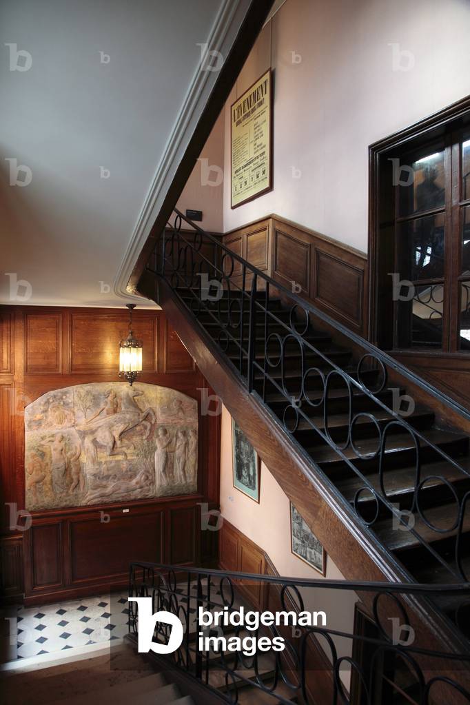 La Maison de Victor Hugo, in the Hotel Rohan-Guemenee (Rohan Guemenee), 6 place des Vosges, Paris 75004. Architecture by Isaac Arnaud, 1605.