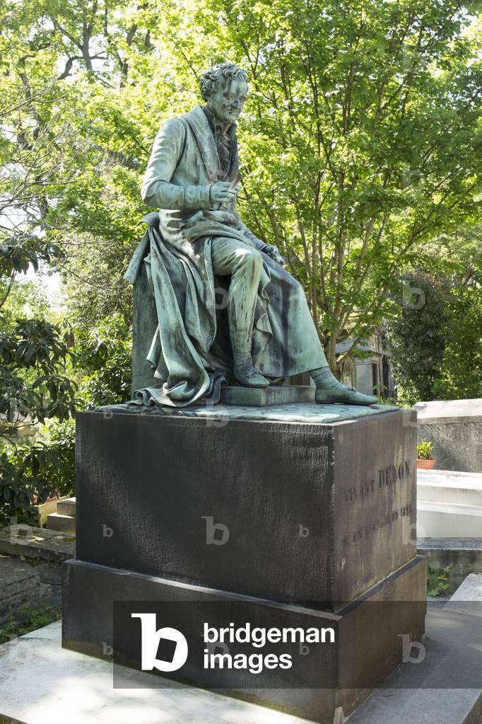 Burial of Vivant Denon. Pere Lachaise Cemetery, Paris, 2016 (photograph)