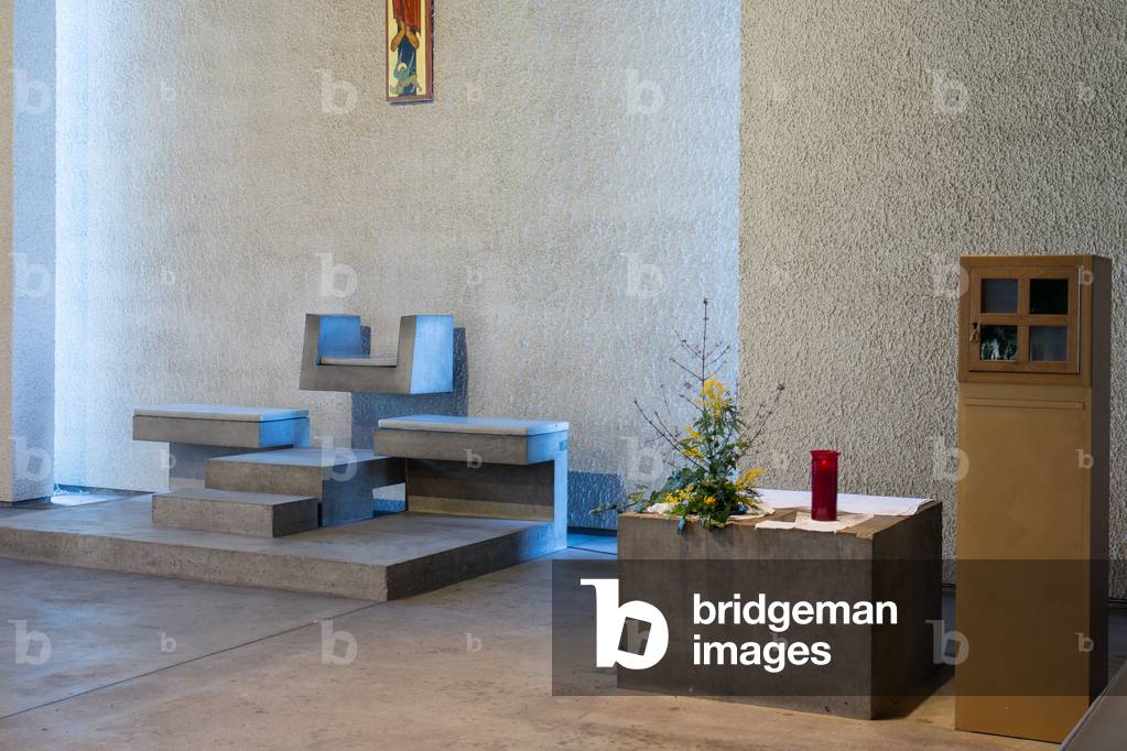 Pierre Chanel Parish Center, Bourg-Saint-Pierre, 1965-1967 (photograph)