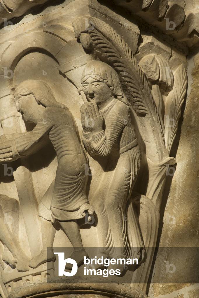 Isaac Blesses Jacob 12th Century (Sculpture)