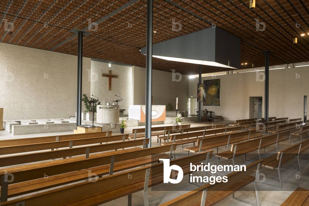 Pierre Chanel Parish Center, Bourg-Saint-Pierre, 1965-1967 (photograph)