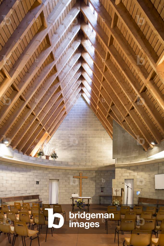 Protestant Temple, 1995-1997, Lagny-sur-Marne