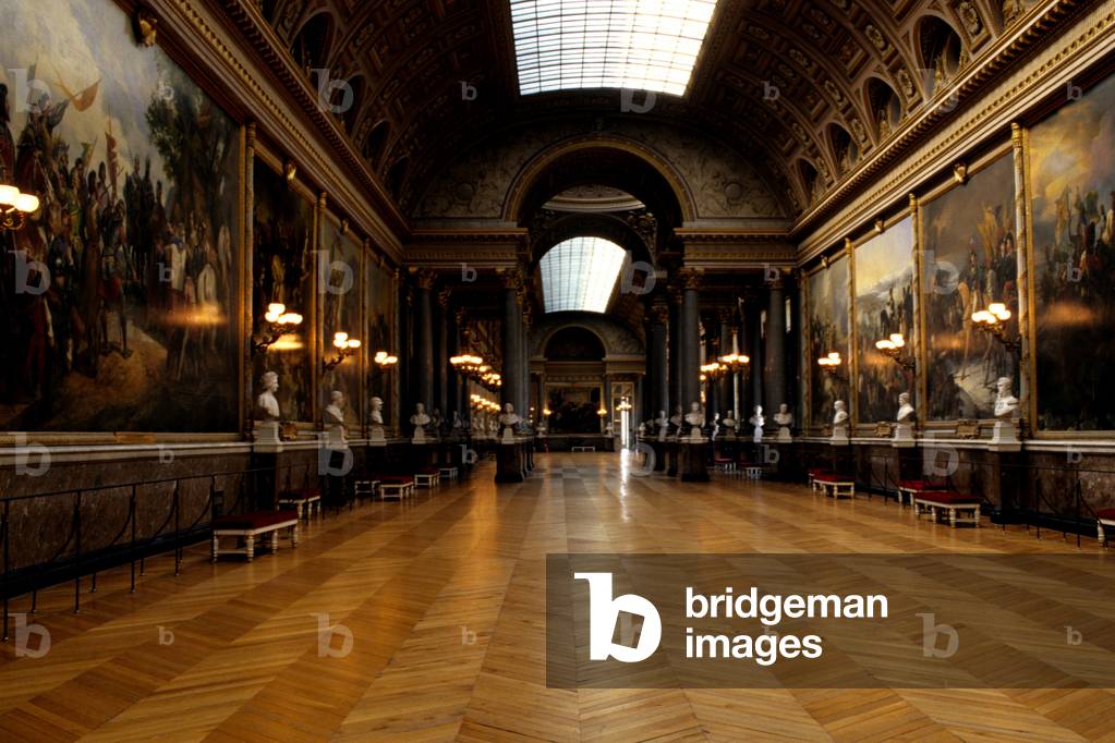Midi Wing, Battle Gallery. Chateau de Versailles (Les Yvelines). Principal architects: Louis Le Vau (1612-1670) and Jules Hardouin Mansart (1646-1708), 1660-1700.