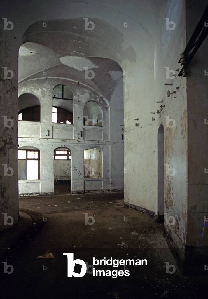 Le fort de l'île Pelee (1783) à Cherbourg (Manche, Normandy).