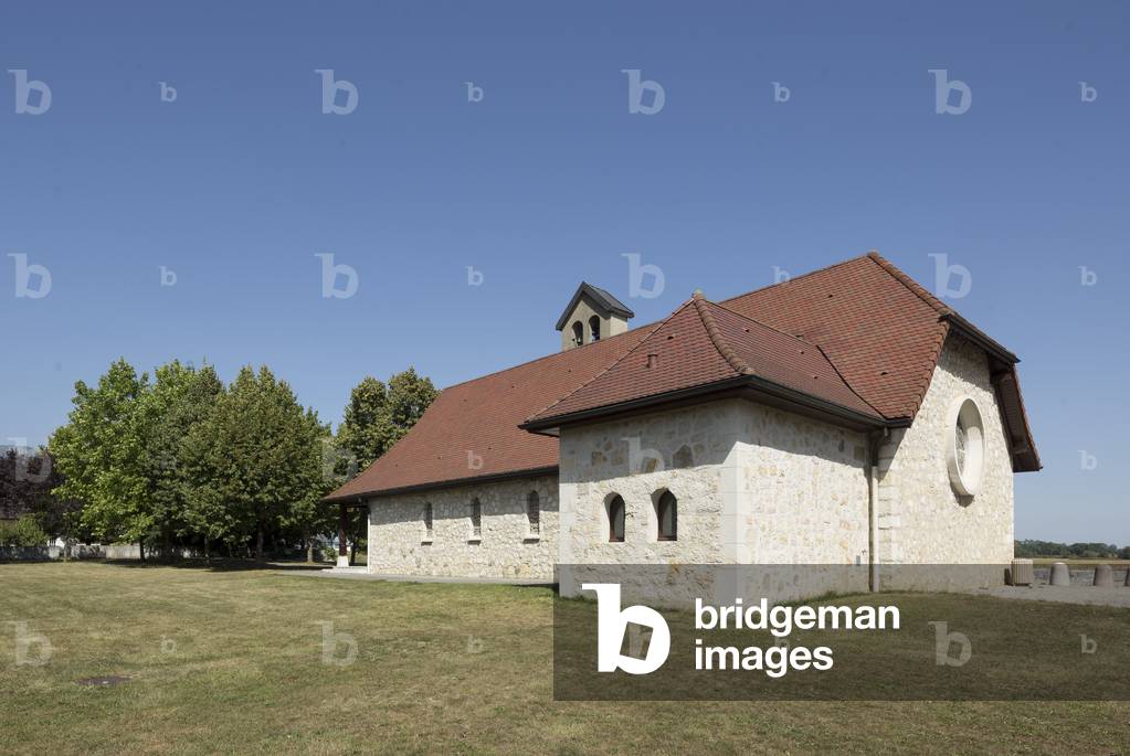 Notre-Dame-de-la-Route-Blanche, Segny, 1952 (photography)