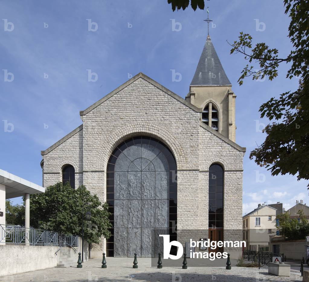 Sainte-Geneviève and Saint-Maurice Cathedral in Nanterre, 1924-1937 (photo)