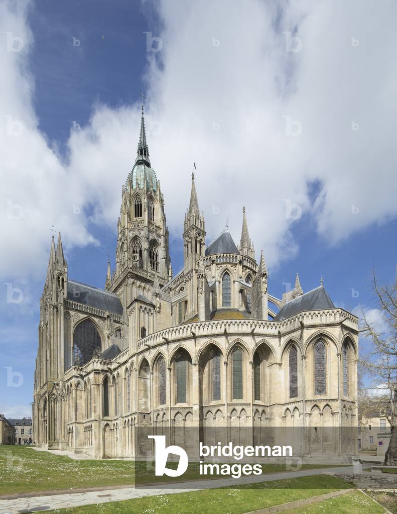 Apse, Saint Vincent Cathedral of Bayeux
