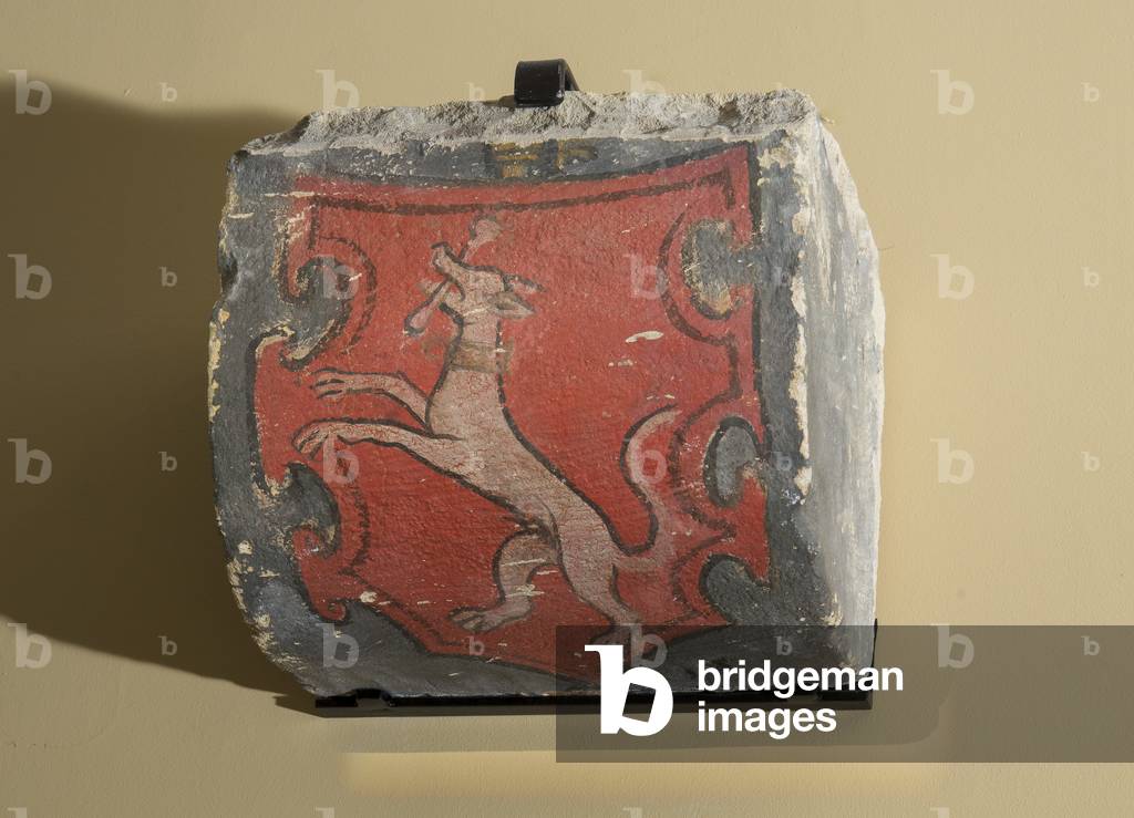 raven in the arms of Bishop Canossa, treasure of the cathedral of Saint Vincent in Bayeux