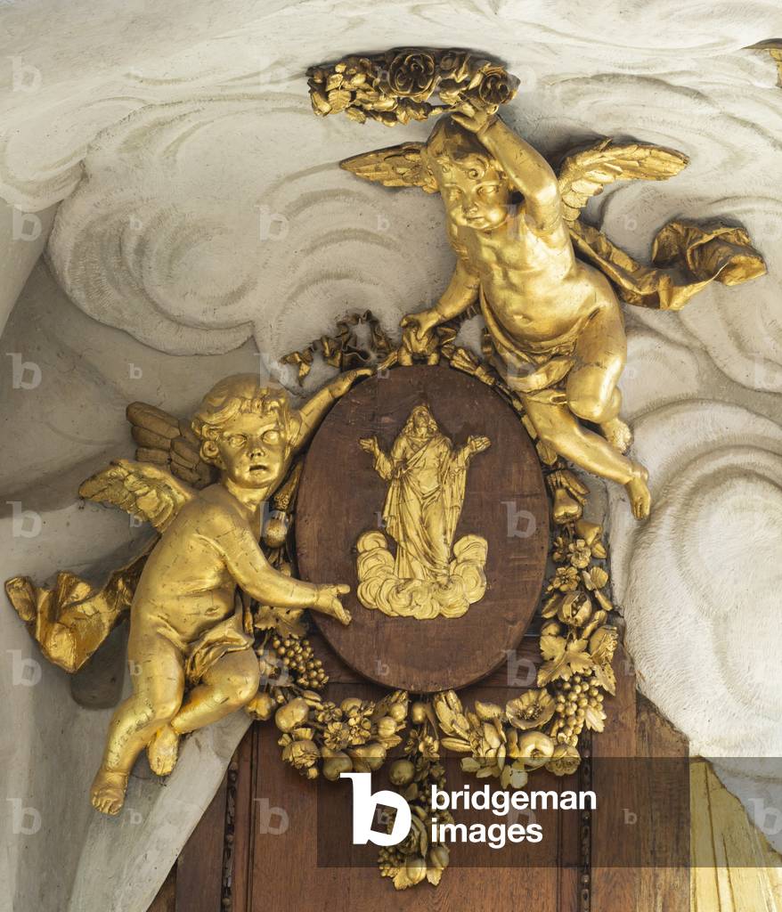 The pulpit of 1786, Cathedral of Notre Dame de Bayeux