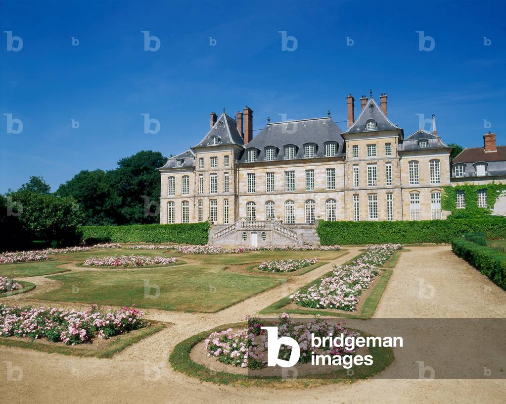 Chateau de Saint Jean de Beauregard, Essonne, Ile de France (Ile-De-France), France. 17th century architecture.