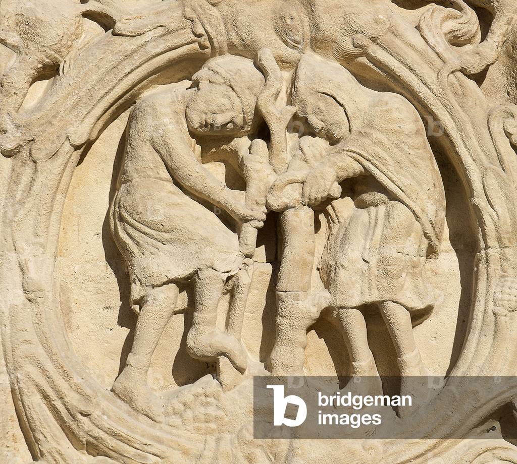 Peasants have their work - Basilique de Saint-Denis (Saint Denis) - France, Ile-de-France, Seine-Saint-Denis