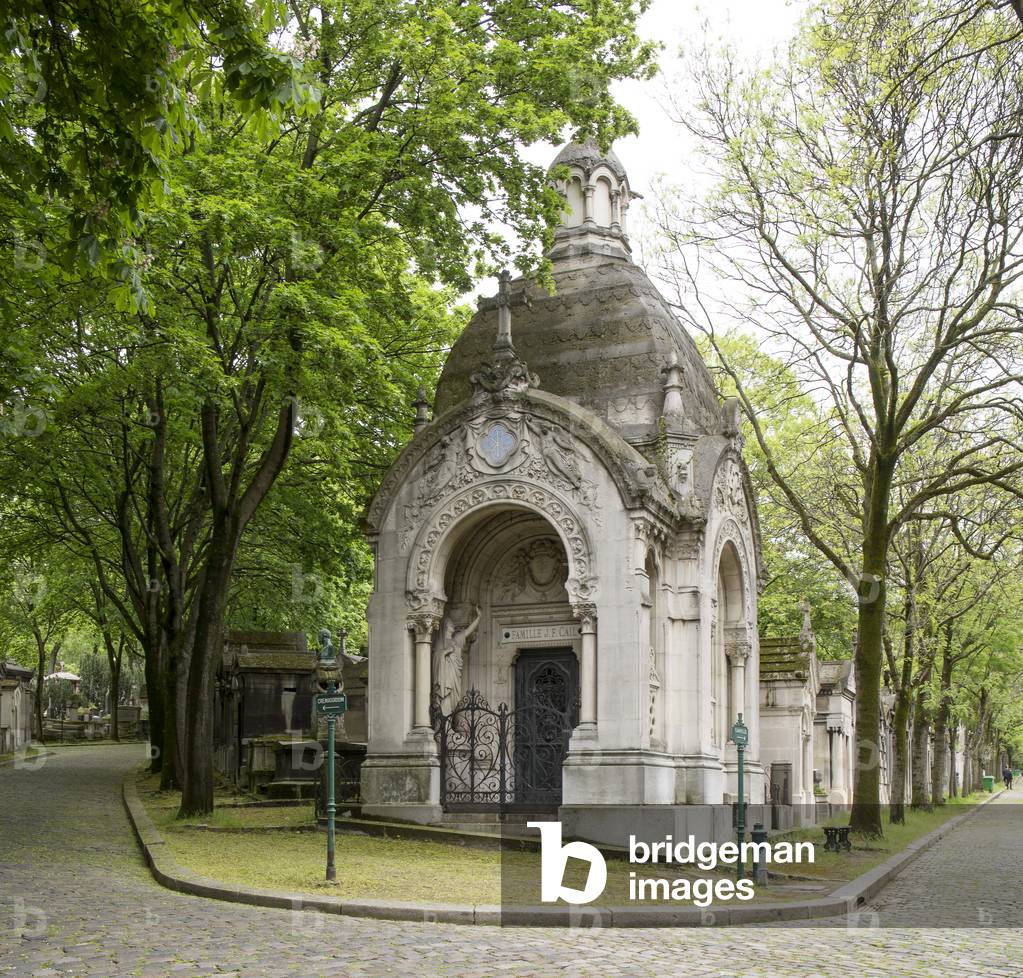 Burial of the family of Jean-Francois Cail. Pere Lachaise Cemetery, Paris, 2016 (photograph)