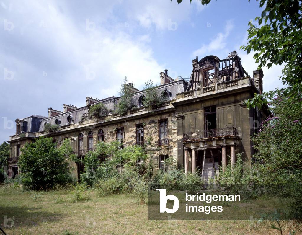 The castle of Madrid in Neuilly sur Seine (Hauts de Seine).